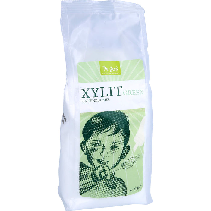 Dr. Groß Xylit green Birkenzucker, 600 g Pulver