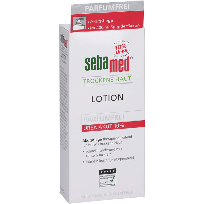 sebamed Trockene Haut Parfumfrei Lotion Urea 5%, 400 ml LOT