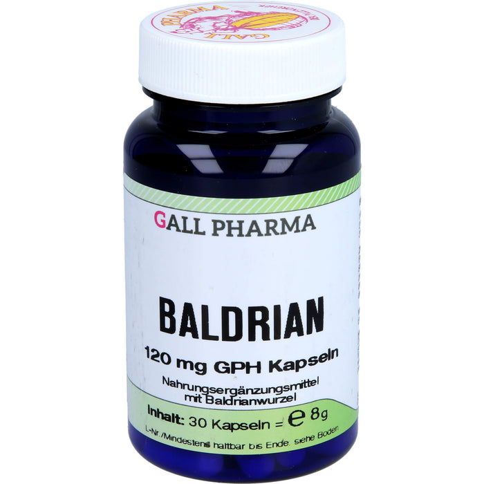 GALL PHARMA Baldrian 120 mg GPH Kapseln, 30 pc Capsules