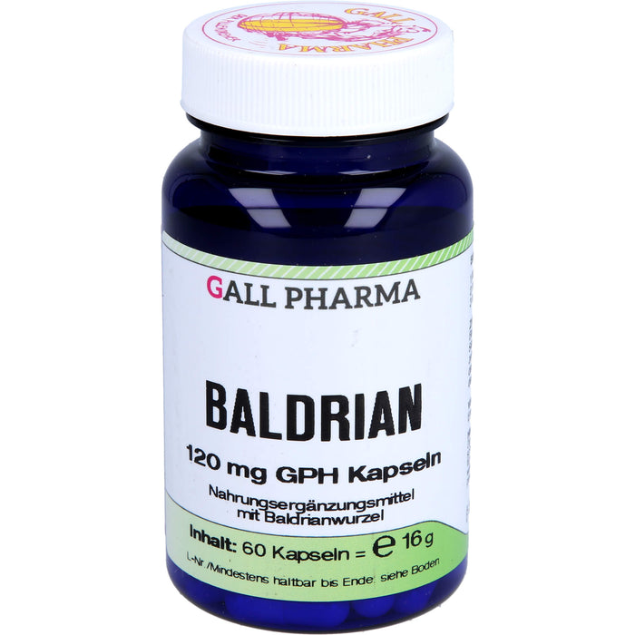 GALL PHARMA Baldrian 120 mg GPH Kapseln, 60 pc Capsules