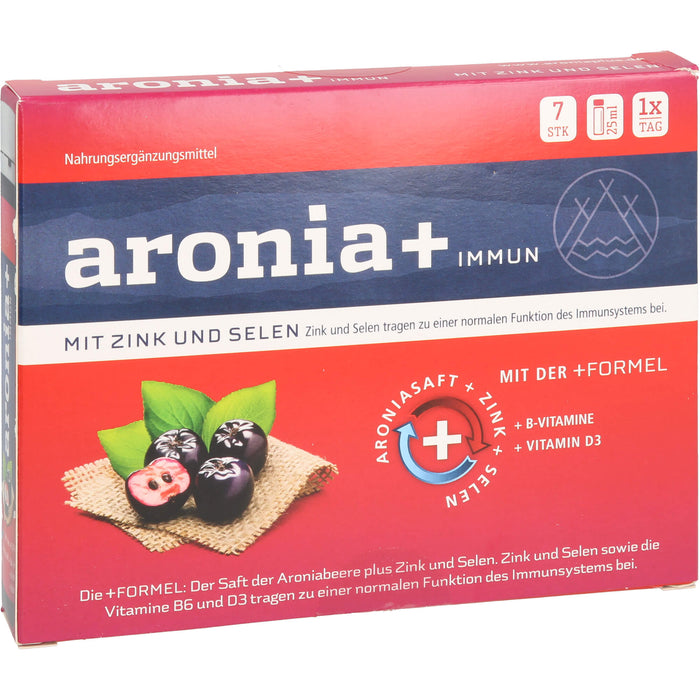 aronia+ immun Trinkfläschchen, 7 pc Ampoules