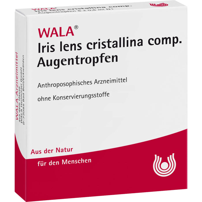 WALA Iris Lens cristallina comp. Augentropfen, 5 pcs. Solution