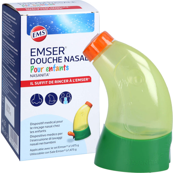 EMSER Kinder-Nasendusche NASANITA, 1 pc Douche nasale