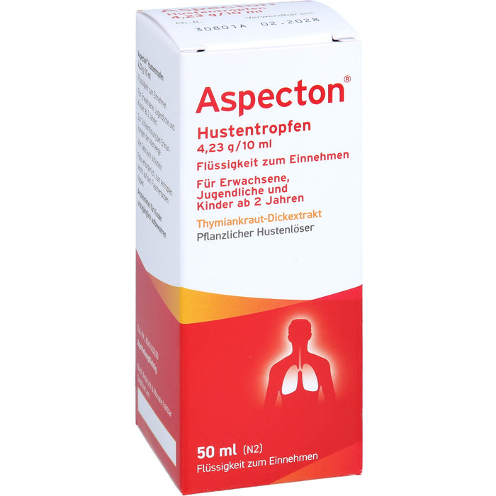 Aspecton Hustentropfen, 50 ml Lösung