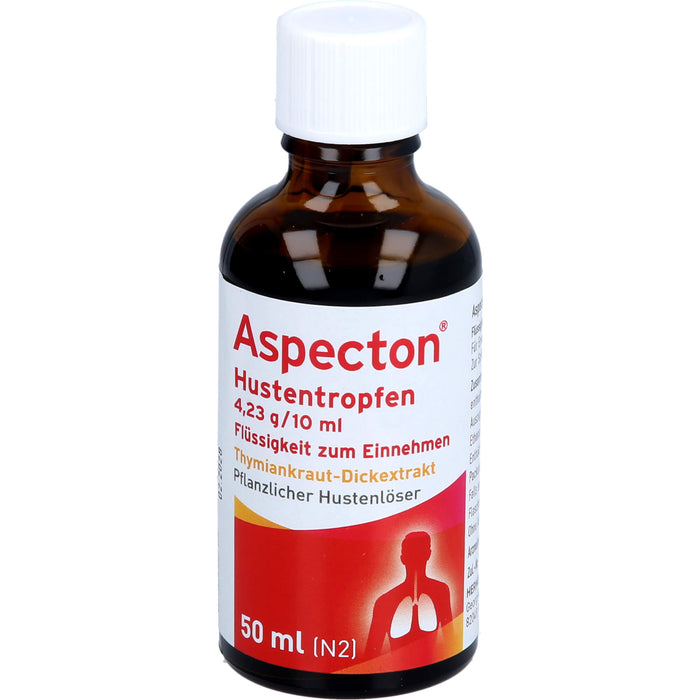 Aspecton Hustentropfen, 50 ml Solution