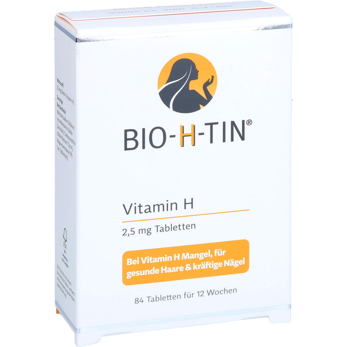 BIO-H-TIN Vitamin H 2,5 mg Tabletten, 84 pc Tablettes