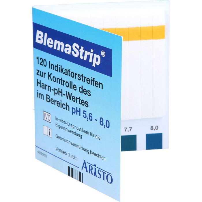 BLEMASTRIP PH 5,6-8,0 Urinteststreifen, 120 pcs. Test strips