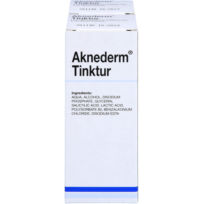 Aknederm Tinktur gegen Hautunreinheiten, 100 ml Lösung