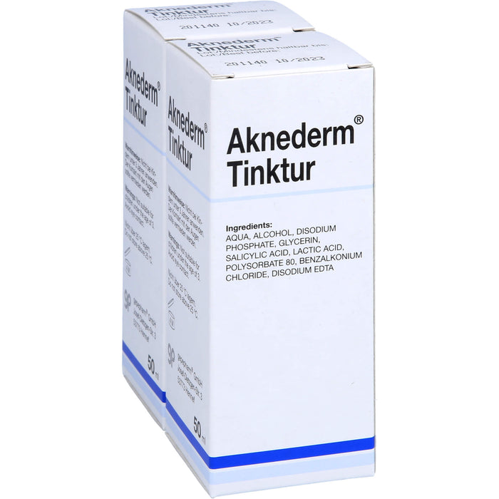 Aknederm Tinktur gegen Hautunreinheiten, 100 ml Lösung