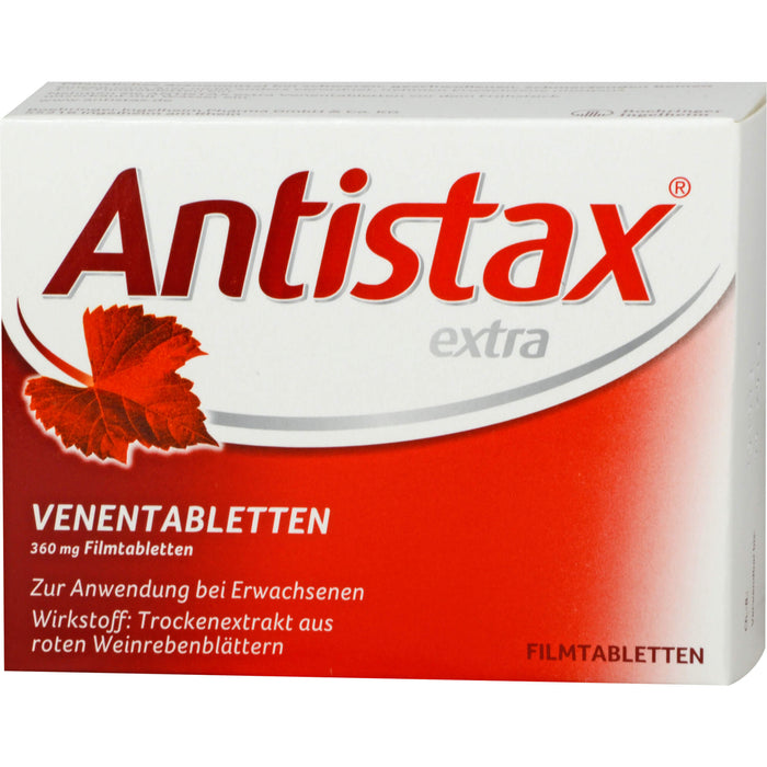 Antistax extra Eurim Venentabletten bei Venenerkrankungen, 60 pcs. Tablets