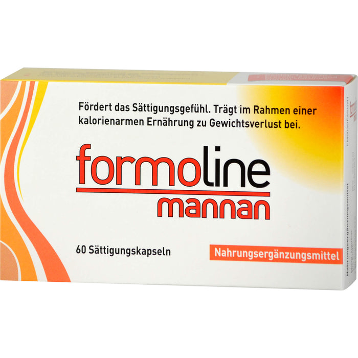 formoline Mannan Sättigungskapseln, 60 pcs. Capsules