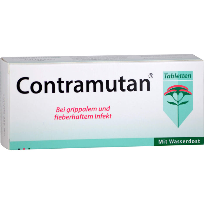 Contramutan Tabletten bei grippalem und fieberhaftem Infekt, 100 pc Tablettes