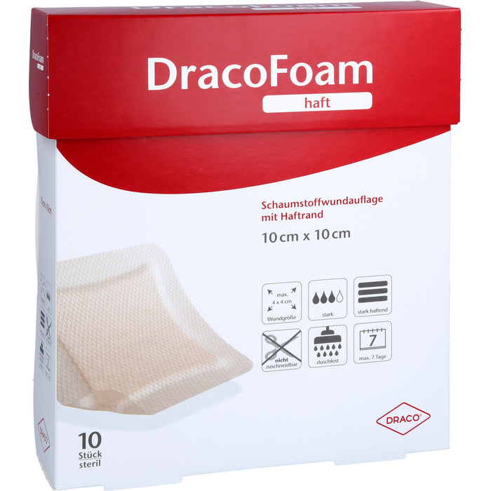 DracoFoam haft Schaumstoffverband, 10 St VER