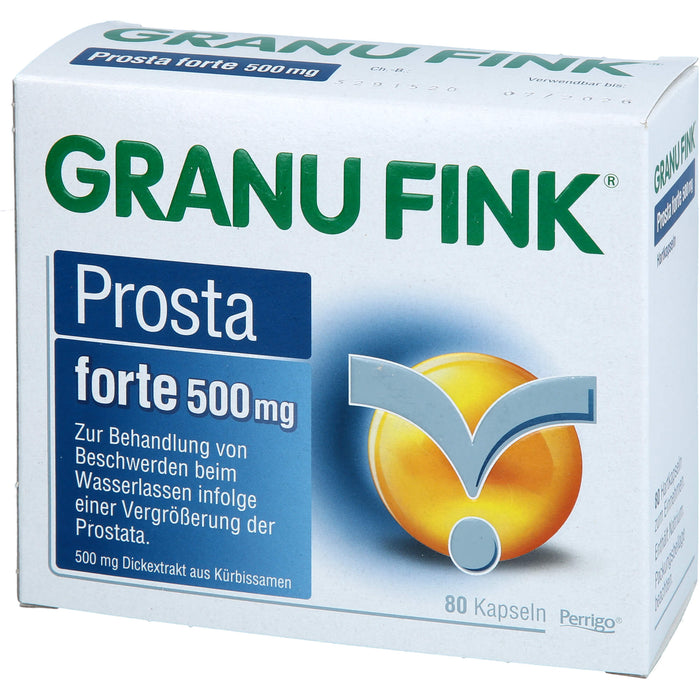 GRANU FINK Prosta forte 500 mg Kapseln, 60 pcs. Capsules