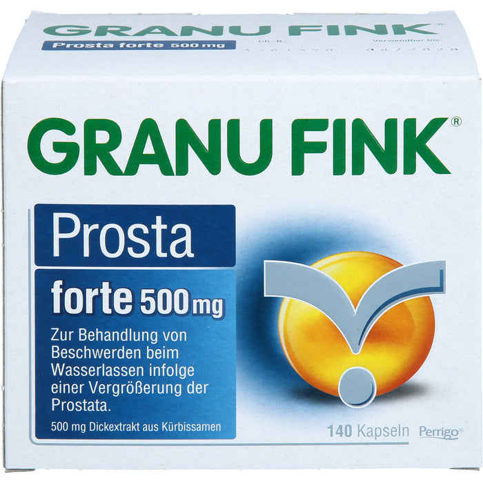 GRANU FINK Prosta forte 500 mg Hartkapseln, 140 pc Capsules