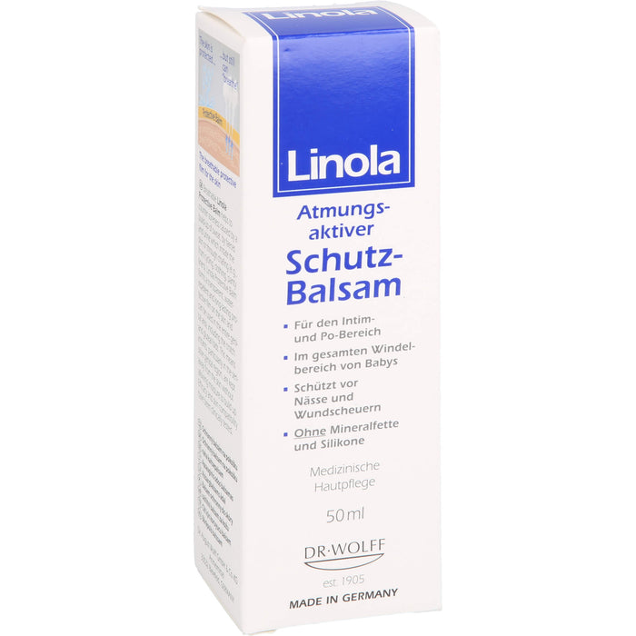 Linola Schutz-Balsam, 50 ml Crème