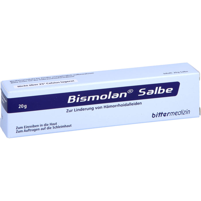 Bismolan Salbe, 20 g Onguent