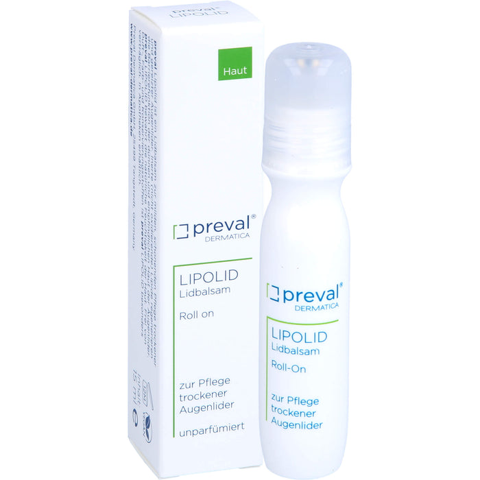 Preval Lipolid Lidbalsam Roll-On, 15 ml Cream