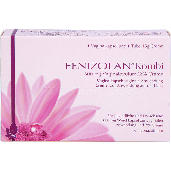 Fenizolan Kombi 600 mg Vaginalovulum/2% Creme, 1 St. Kombipackung