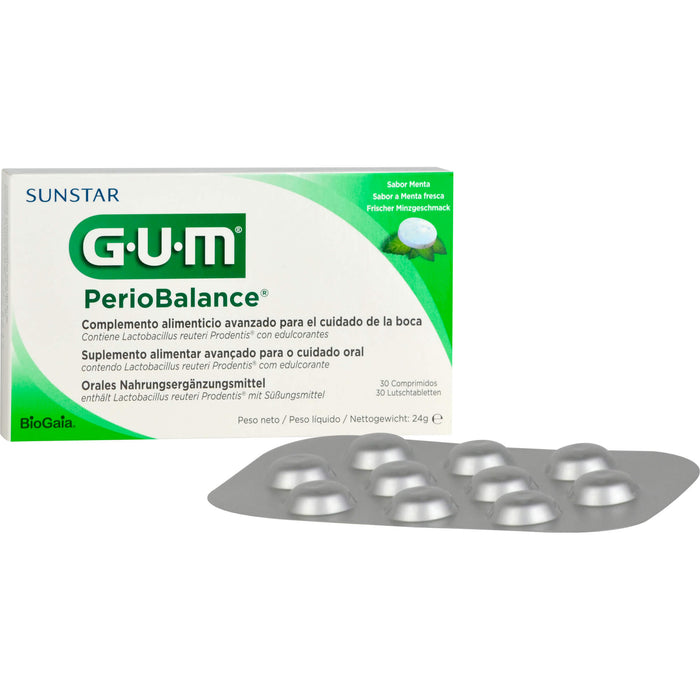 GUM PerioBalance Lutschtabletten, 30 St. Tabletten