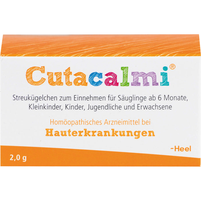 Cutacalmi Streukügelchen bei Hauterkrankungen, 2 g Globuli