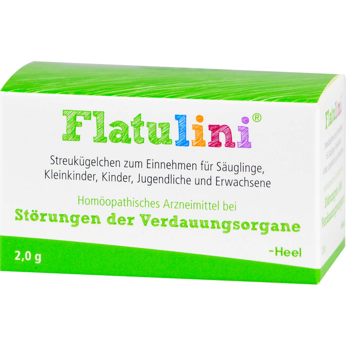 Flatulini Streukügelchen bei Störungen der Verdauungsorgane, 2 g Globules