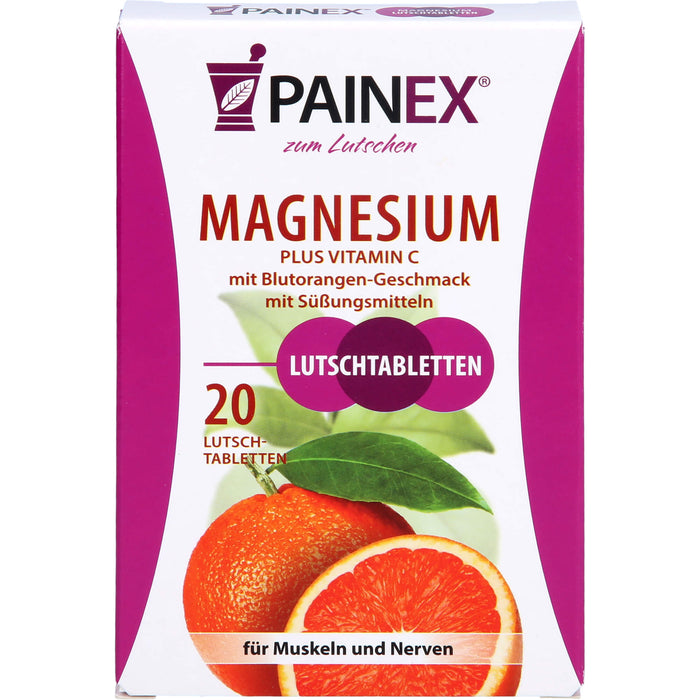 PAINEX Magnesium plus Vitamin C Lutschtabletten, 20 pc Tablettes