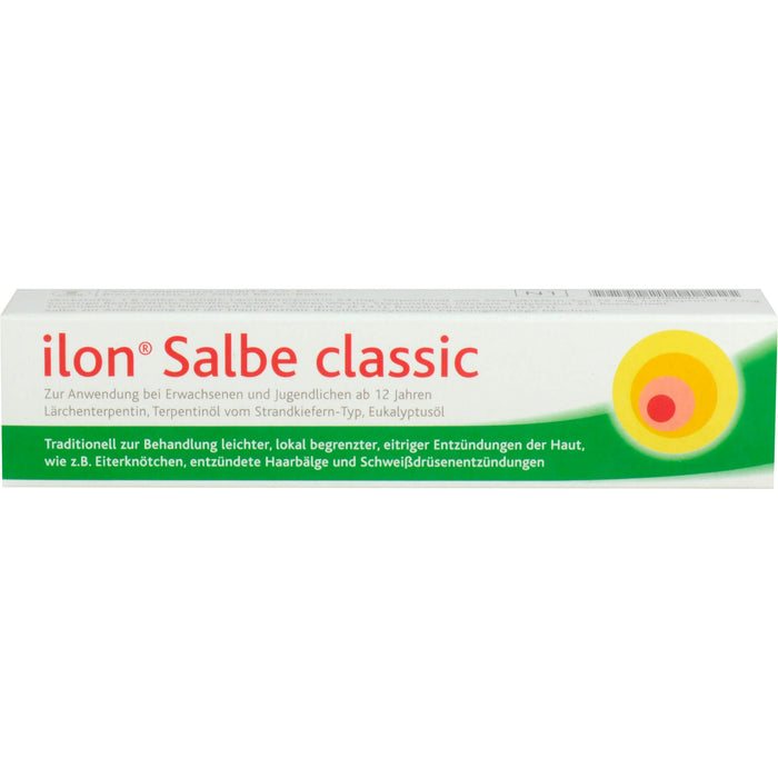 ilon Salbe classic bei leichten eitrigen Entzündungen der Haut, 25 g Onguent