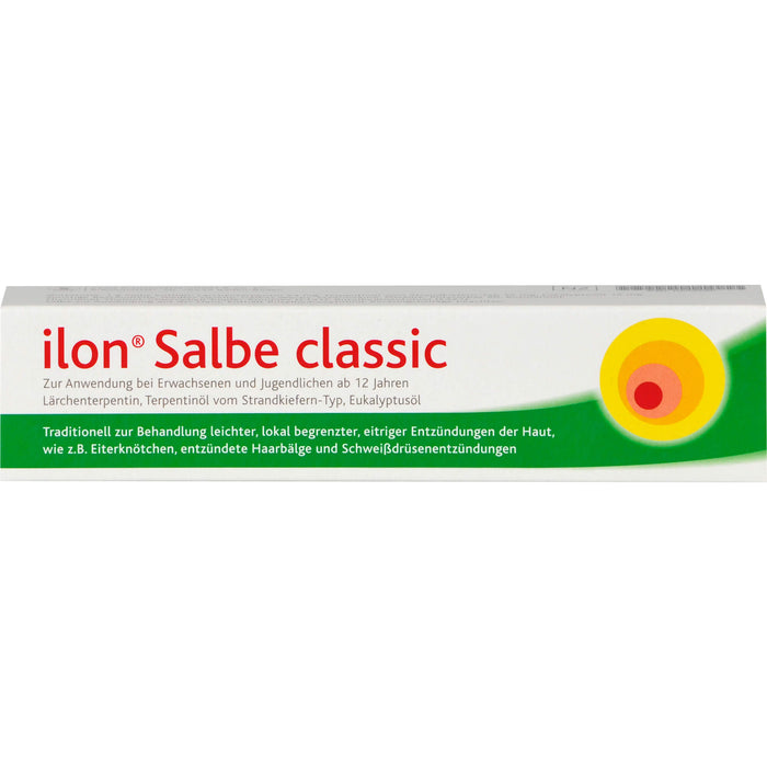 ilon Salbe classic bei leichten eitrigen Entzündungen der Haut, 50 g Ointment