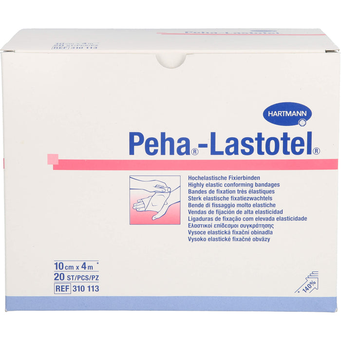 Peha-Lastotel Binde 10cmx4m, 20 pcs. Pack