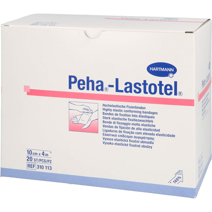 Peha-Lastotel Binde 10cmx4m, 20 pcs. Pack