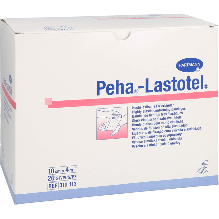 Peha-Lastotel Binde 10cmx4m, 20 pc Paquet