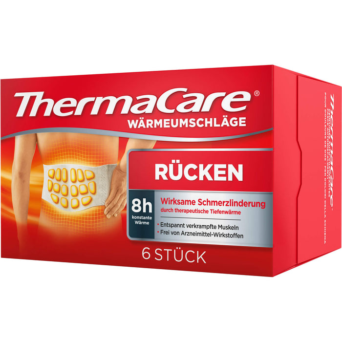 ThermaCare Wärmeumschläge bei Rückenschmerzen, 6 pc Pansement