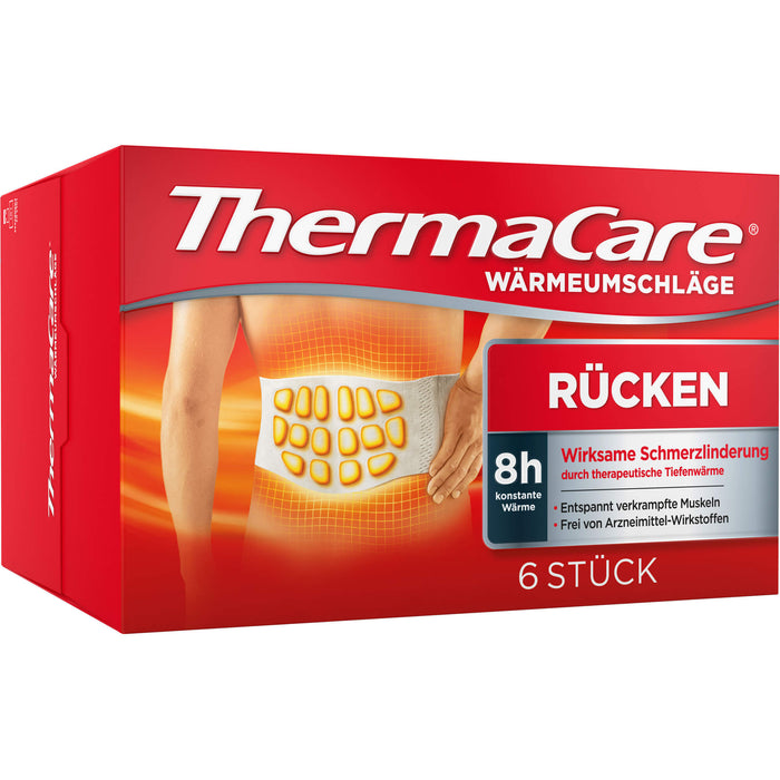 ThermaCare Wärmeumschläge bei Rückenschmerzen, 6 pc Pansement