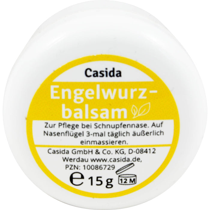 Casida Engelwurzbalsam zur Pflege bei Schnupfennase, 15 g Crème