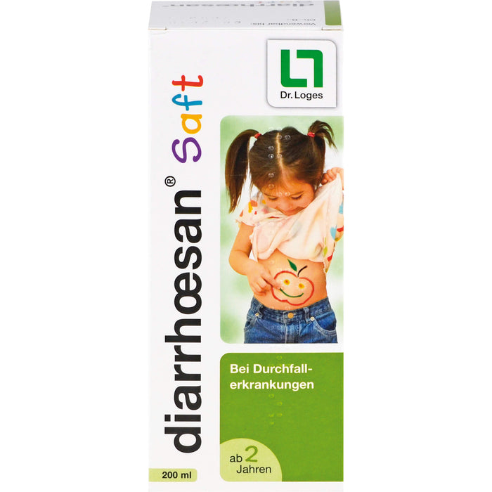 Diarrhoesan Saft ab 2 Jahren bei Durchfallerkrankungen, 200 ml Solution