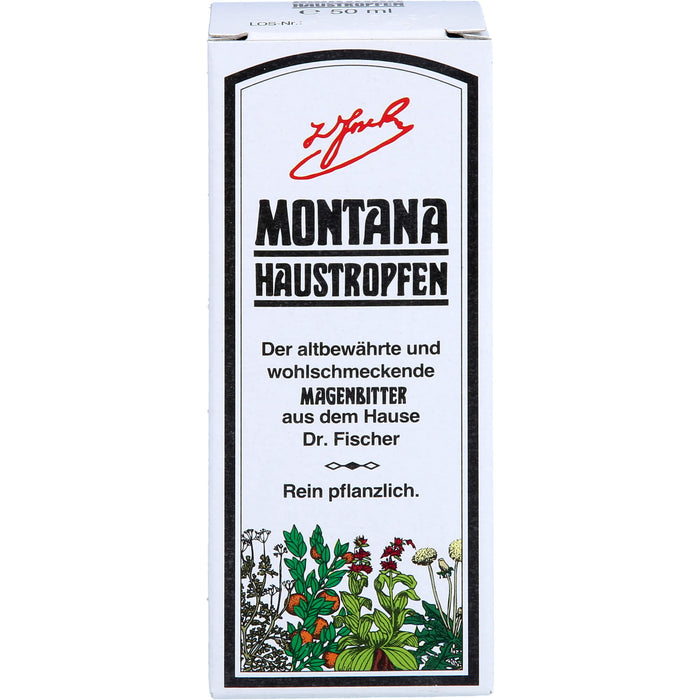 MONTANA Haustropfen Kräutermischung für den Magen, 50 ml Solution