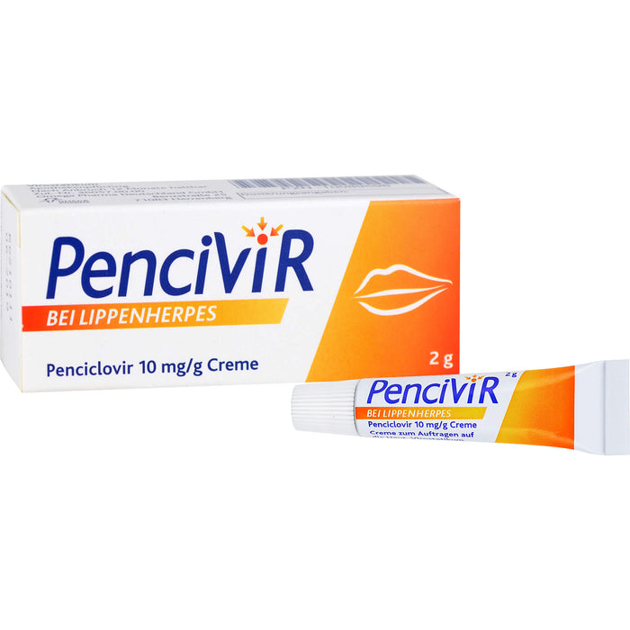 Pencivir bei Lippenherpes Creme, 2 g Crème