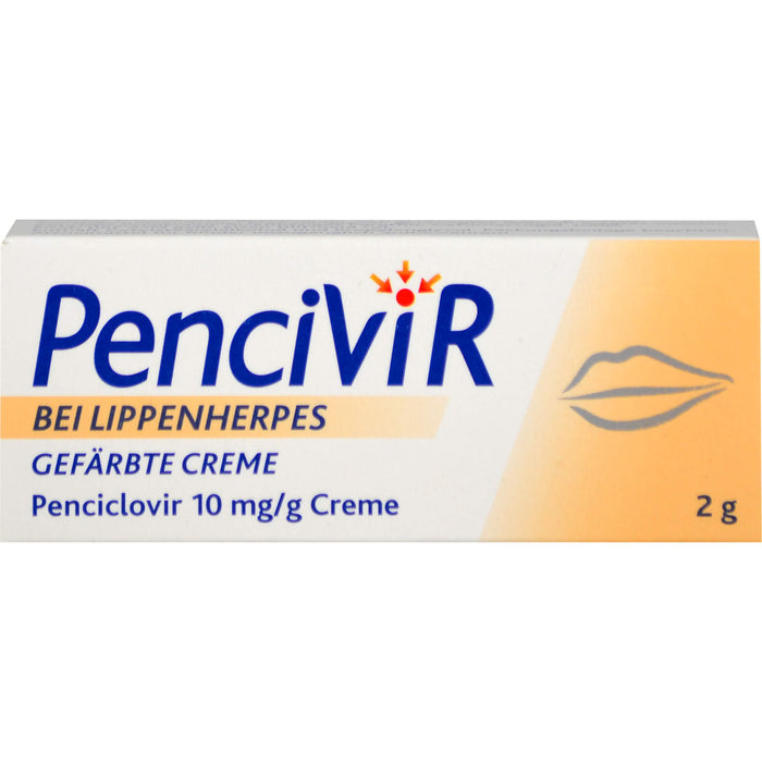 Pencivir bei Lippenherpes gefärbte Creme, 2 g Cream