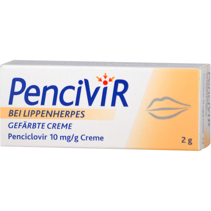 Pencivir bei Lippenherpes gefärbte Creme, 2 g Crème