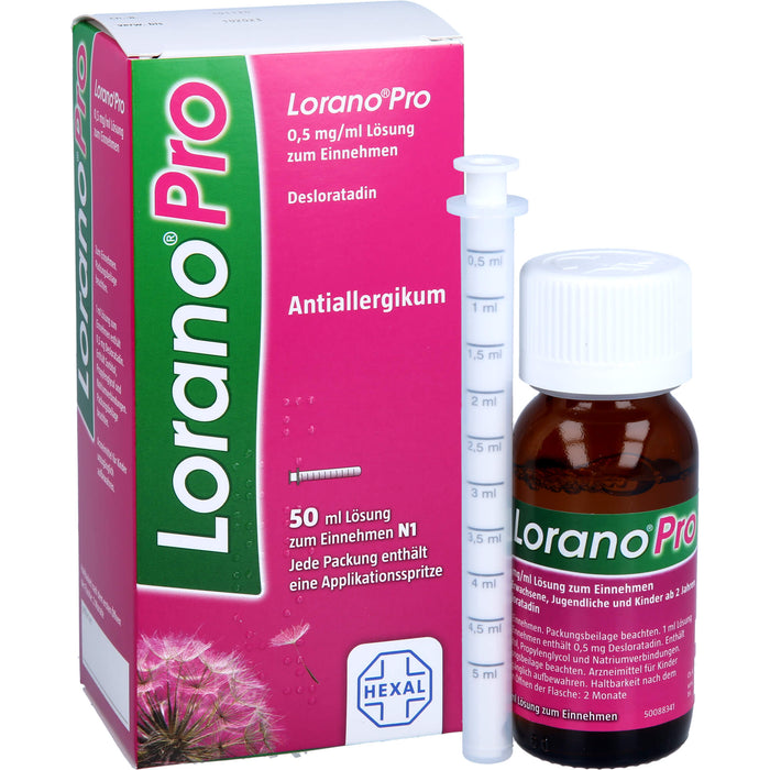 LoranoPro Lösung bei Allergien, 50 ml Solution