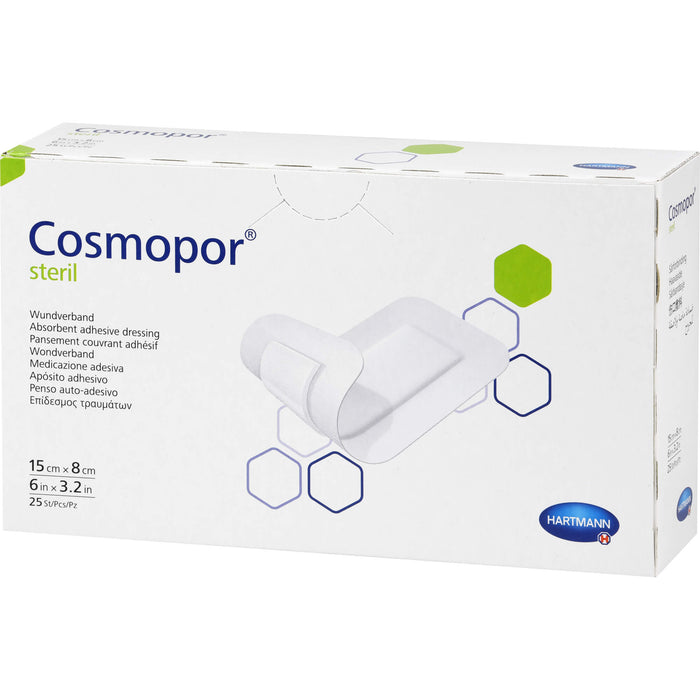 COSMOPOR steril 15x8cm CPC, 25 St PFL