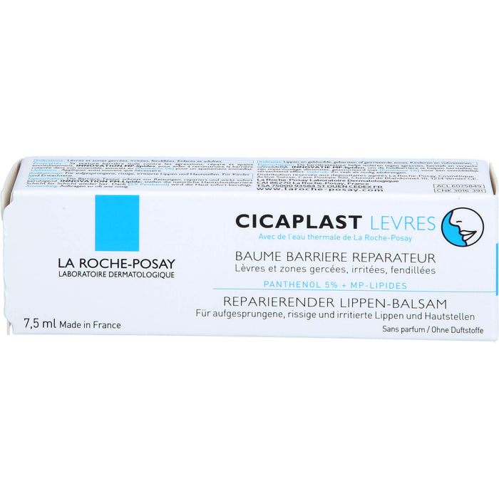 LA ROCHE-POSAY Cicaplast reparierender Lippen-Balsam, 7.5 ml Crème