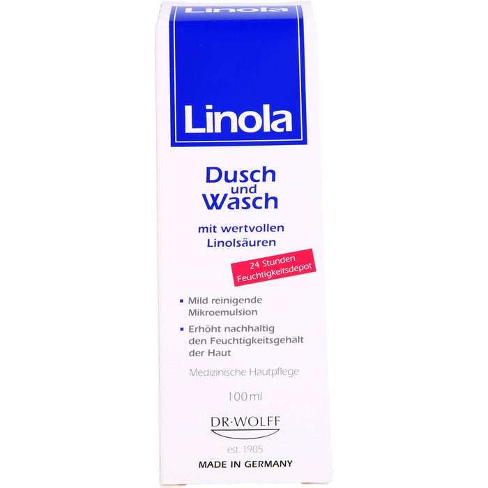 Linola Dusch und Wasch, 100 ml Gel