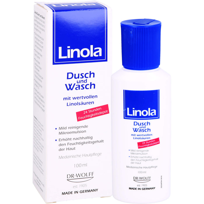 Linola Dusch und Wasch, 100 ml Gel