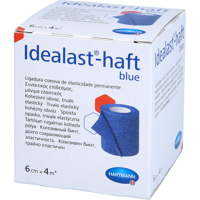 Idealast-haft color Binde 6cmx4m blau, 1 St BIN