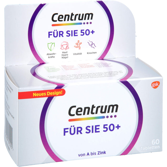 Centrum für Sie 50+ Tabletten, 60 pc Tablettes