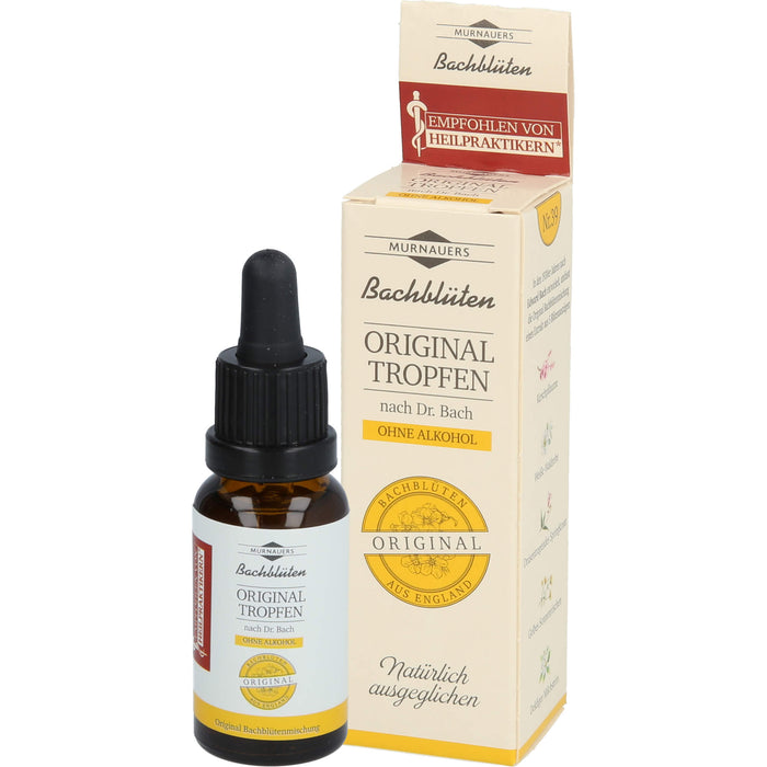 MURNAUERS Bachblüten Original Tropfen nach Dr. Bach, 20 ml Solution