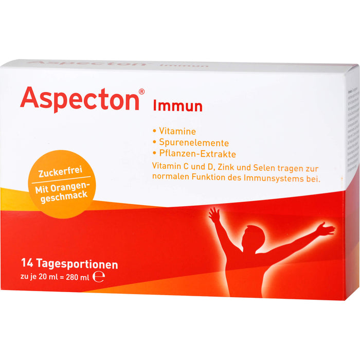 Aspecton immun Trinkampullen zuckerfrei, 14 pcs. Ampoules