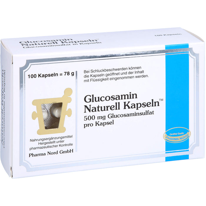 Glucosamin Naturell Kapseln Pharma Nord, 100 St KAP